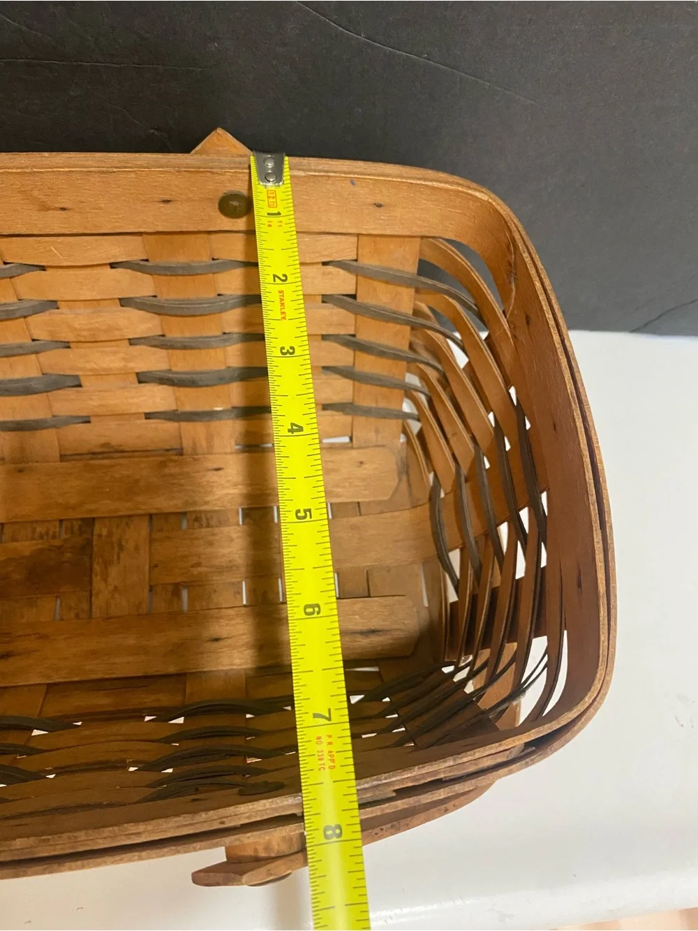 Vintage Longaberger Rectangular Market Basket